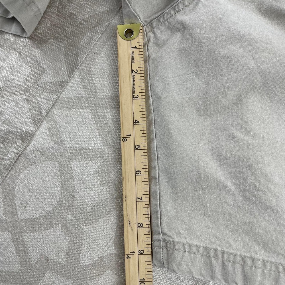 LL Bean Mens Khaki Tan Cotton Twill Cargo Shorts Size 42 Relaxed Fit Hiking - Picture 4 of 8